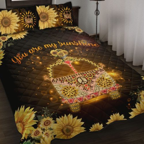 Hippie LSNHI06BD Premium Quilt Bedding Set