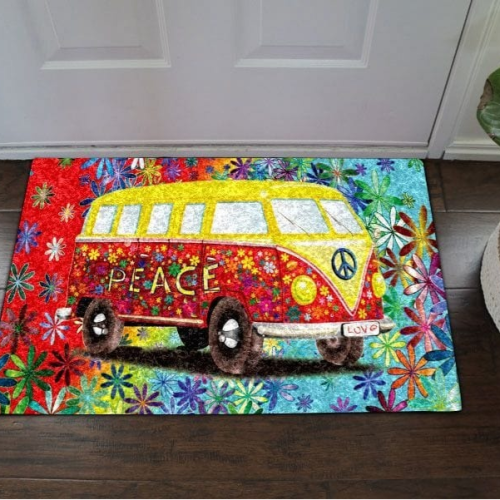 Hippie Premium Rubber Doormat UXHI49DM
