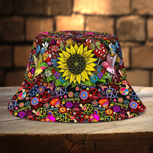 Hippie Premium Bucket Hat UXHI43BKH
