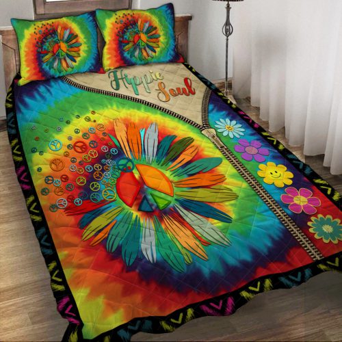 Hippie UXHI27BD Premium Quilt Bedding Set