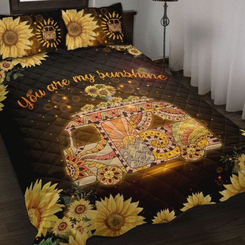 Hippie Premium Quilt Bedding Set CR1