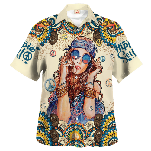 HIPPIE NV-HP-28 Premium Hawaiian Shirt