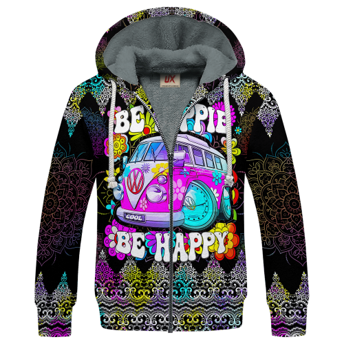 HIPPIE NV-HP-29 Premium Heavy Fleece Zip Hoodie