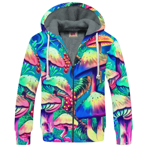 HIPPIE HBL-HP-24 Premium Heavy Fleece Zip Hoodie