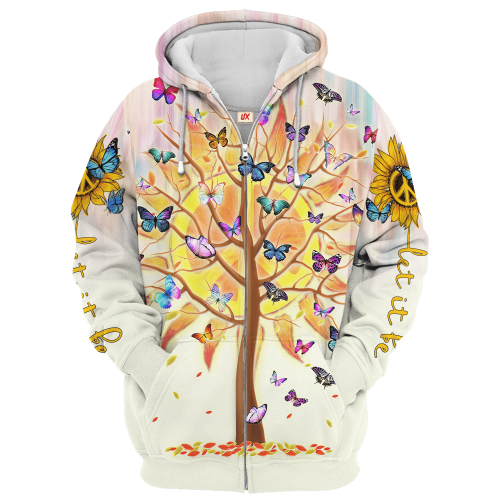 HIPPIE HBL-HP-29 Premium Microfleece Zip Hoodie