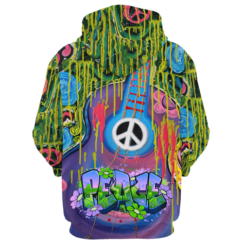 HIPPIE HBL-HP-30 Premium Heavy Fleece Zip Hoodie