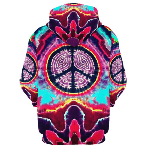 HIPPIE DBA-HP-16 Premium Microfleece Zip Hoodie