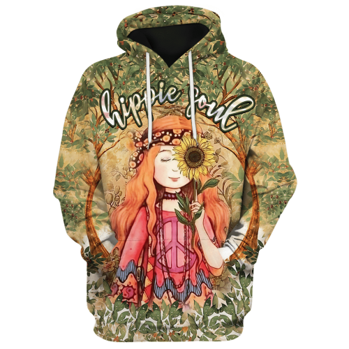 HIPPIE DBA-1503-HP-03 Premium Microfleece Hoodie