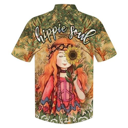 HIPPIE DBA-1503-HP-03 Premium Hawaiian Shirt