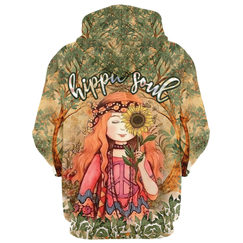 HIPPIE DBA-1503-HP-03 Premium Microfleece Hoodie