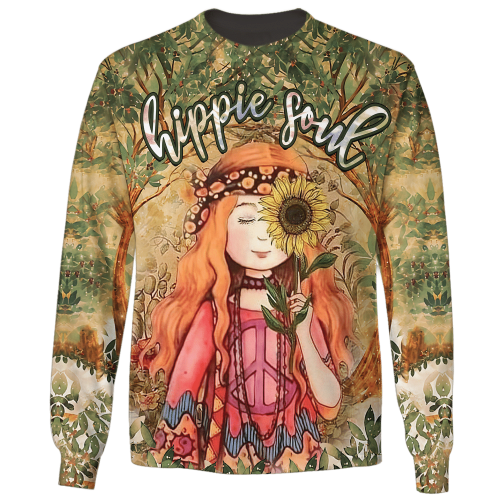 HIPPIE DBA-1503-HP-03 Premium Microfleece Sweatshirt