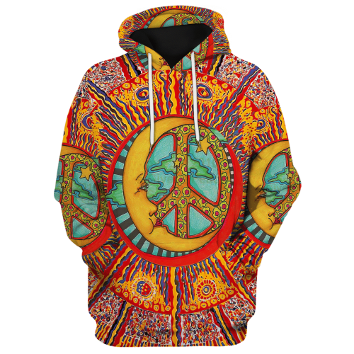 HIPPIE DBA-1503-HP-02 Premium Microfleece Hoodie