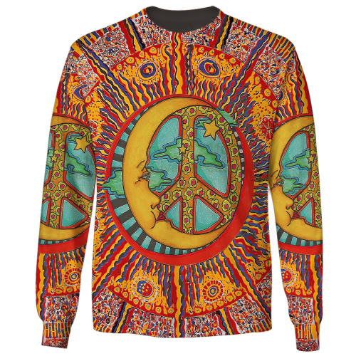 HIPPIE DBA-1503-HP-02 Premium Microfleece Sweatshirt