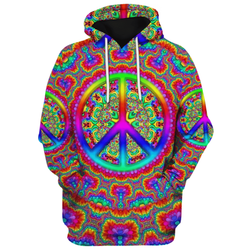 HIPPIE DBA-1103-HP-05 Premium Microfleece Hoodie