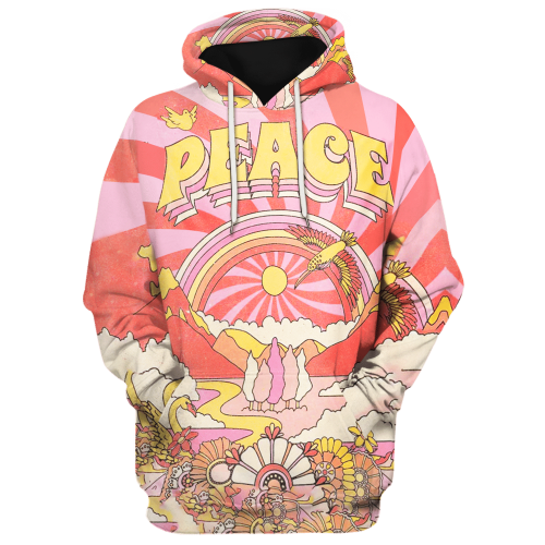 HIPPIE DBA-1503-HP-01 Premium Microfleece Hoodie