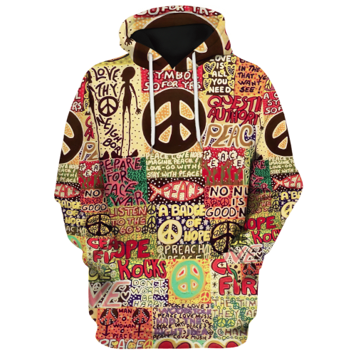 HIPPIE DBA-1103-HP-04 Premium Microfleece Hoodie