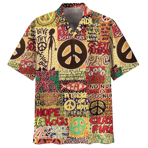 HIPPIE DBA-1103-HP-04 Premium Hawaiian Shirt