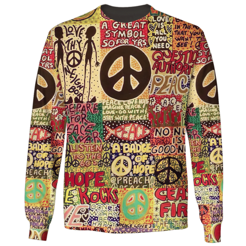 HIPPIE DBA-1103-HP-04 Premium Microfleece Sweatshirt