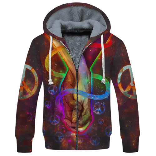 HIPPIE HBL-HP-01 Premium Heavy Fleece Zip Hoodie