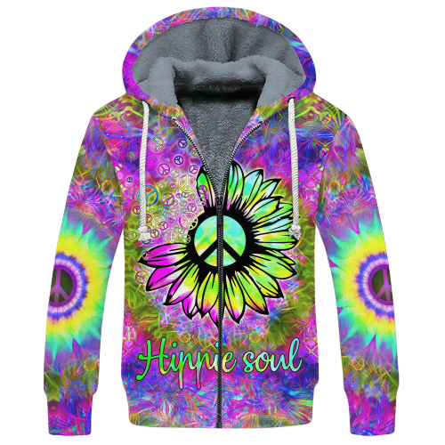 HIPPIE HBL-HP-10 Premium Heavy Fleece Zip Hoodie