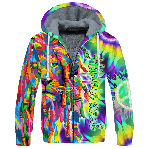 HIPPIE HBL-HP-11 Premium Heavy Fleece Zip Hoodie