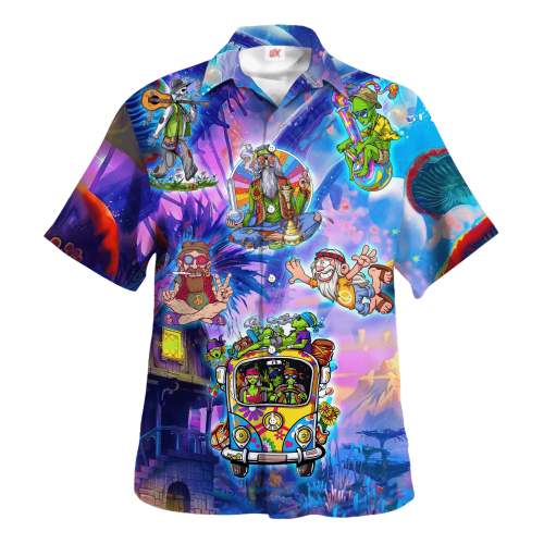 HIPPIE HBL-HP-15 Premium Hawaiian Shirt