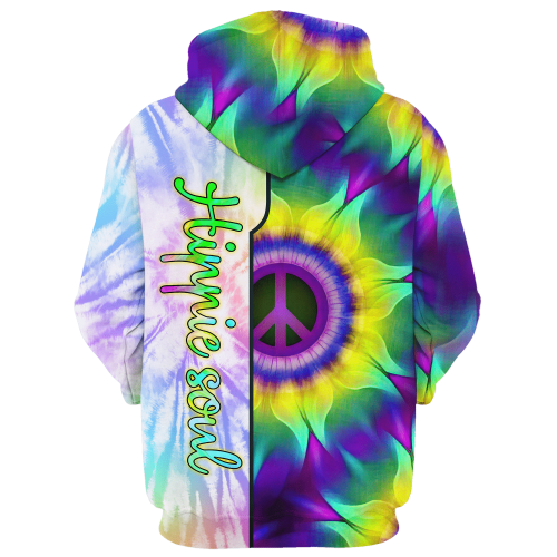 HIPPIE HBL-HP-19 Premium Heavy Fleece Zip Hoodie