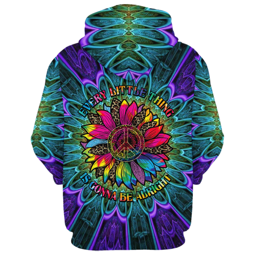 HIPPIE NV-HIPPIE-16 Premium Microfleece Zip Hoodie