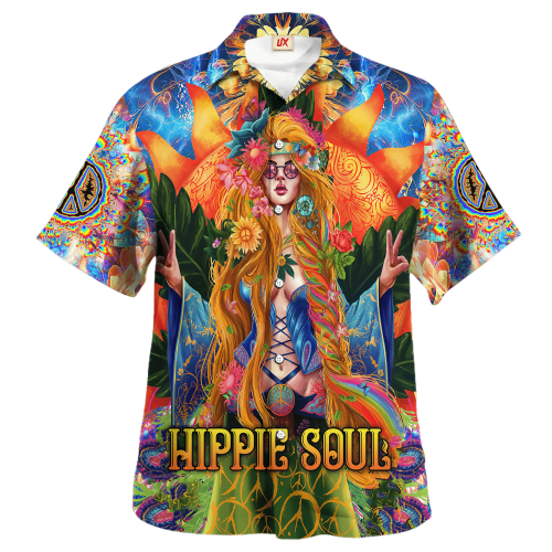 HIPPIE NV-HP-37 Premium Hawaiian Shirt