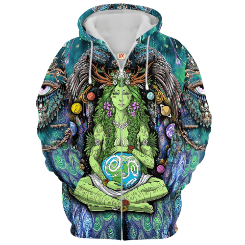 HIPPIE NV-HP-39 Premium Microfleece Zip Hoodie