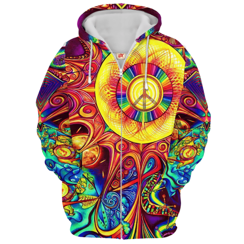 HIPPIE NV-HP-55 Premium Microfleece Zip Hoodie