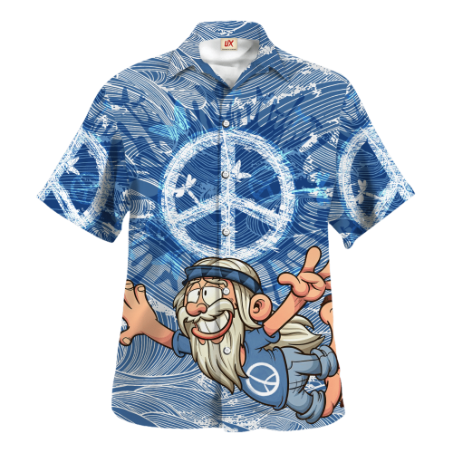 HIPPIE HBL-HP-47 Premium Hawaiian Shirt