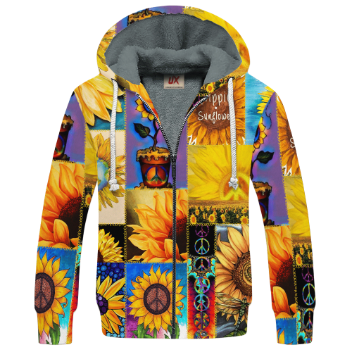 HIPPIE HBL-HP-53 Premium Heavy Fleece Zip Hoodie