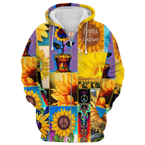 HIPPIE HBL-HP-53 Premium Microfleece Zip Hoodie