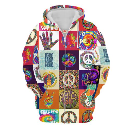 HIPPIE NV-HP-76 Premium Microfleece Zip Hoodie