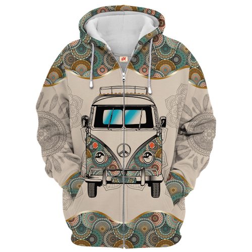 HIPPIE HBL-HP-60 Premium Microfleece Zip Hoodie