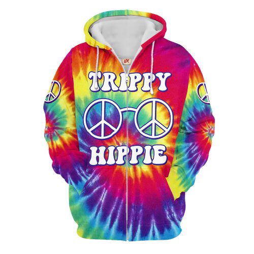 HIPPIE NVHI01 Premium Microfleece Zip Hoodie