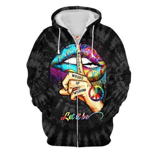 HIPPIE NVHI03 Premium Microfleece Zip Hoodie