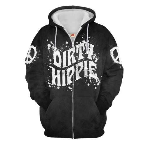 HIPPIE NVHI05 Premium Microfleece Zip Hoodie