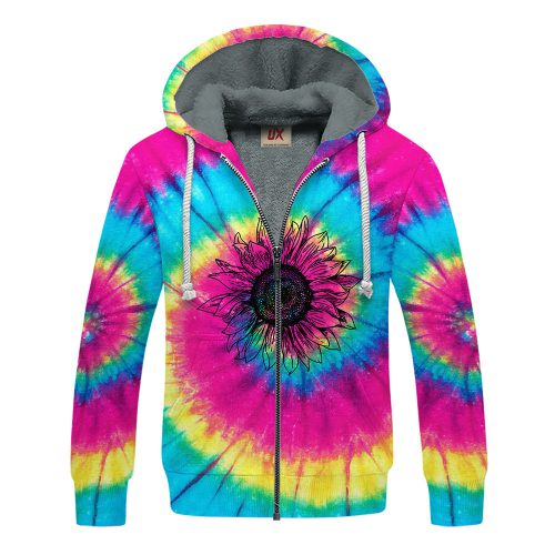 HIPPIE UXHI02 Premium Heavy Fleece Zip Hoodie