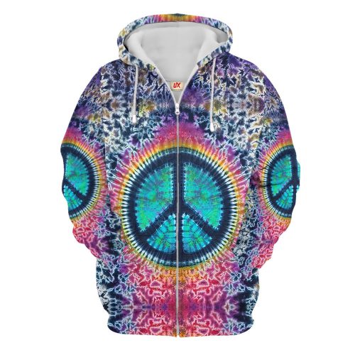 HIPPIE UXHI05 Premium Microfleece Zip Hoodie