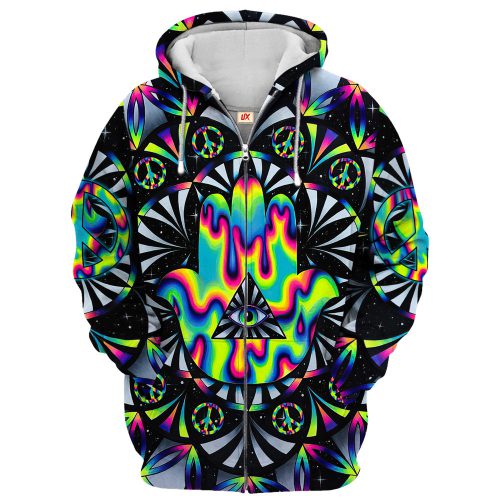 HIPPIE HBLHP65 Premium Microfleece Zip Hoodie