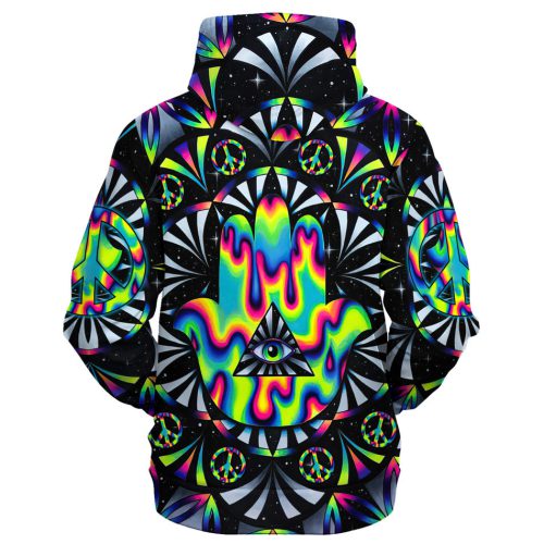 HIPPIE HBLHP65 Premium Heavy Fleece Zip Hoodie