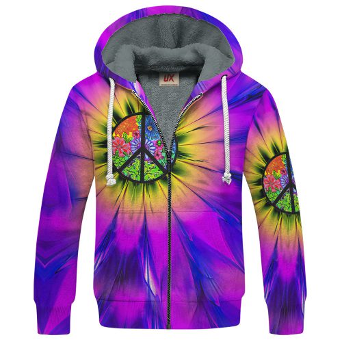 HIPPIE HBLHI67 Premium Heavy Fleece Zip Hoodie