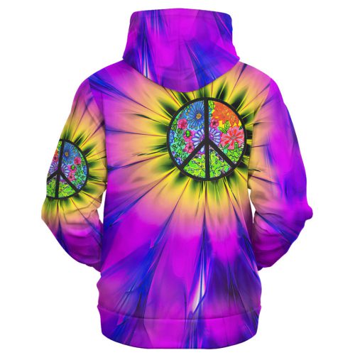 HIPPIE HBLHI67 Premium Heavy Fleece Zip Hoodie