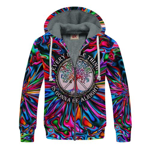 HIPPIE NVHI06 Premium Heavy Fleece Zip Hoodie