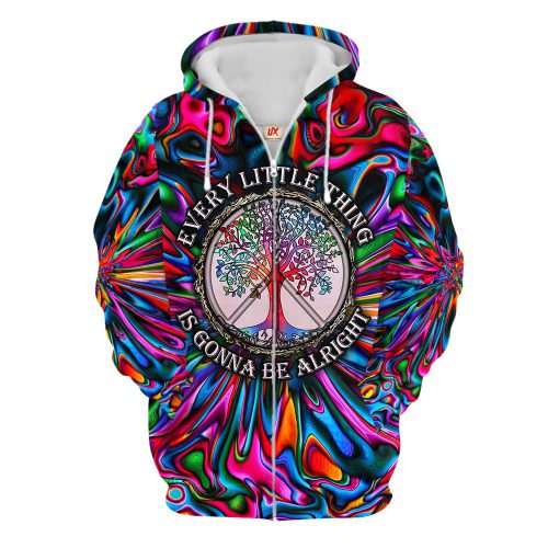 HIPPIE NVHI06 Premium Microfleece Zip Hoodie