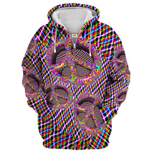 HIPPIE HBLHI68 Premium Microfleece Zip Hoodie