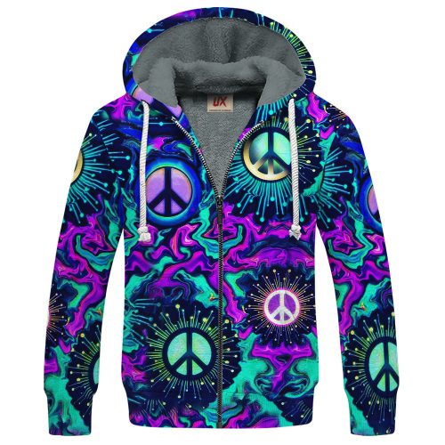 HIPPIE HBLHI70 Premium Heavy Fleece Zip Hoodie