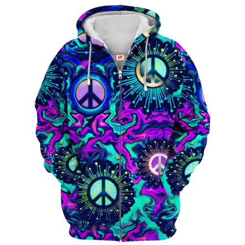 HIPPIE HBLHI70 Premium Microfleece Zip Hoodie